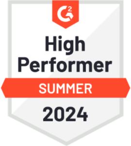G2 High Performer Summer 2024